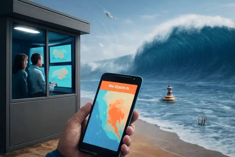 สึนามิเคลื่อนตัว: ระบบเตือนภัยล่าสุดรับมืออย่างไร?